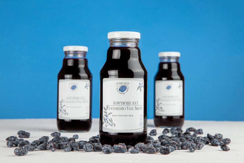 Sausmedžio uogų sultys (330ml)