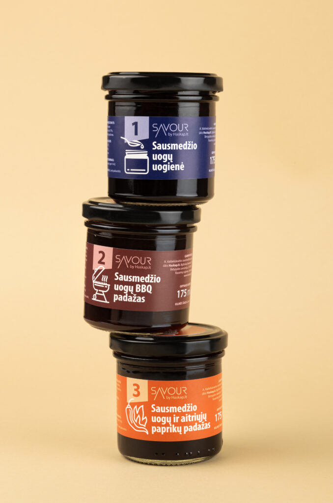 Savour by haskap.lt — Sauce Set (BBQ, Chilli & Original) (3 × 175 ml)